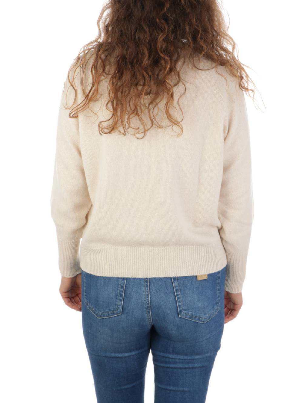 MIA Maglia Over Donna in Lana e Cashmere Saldi Di Fabbrica