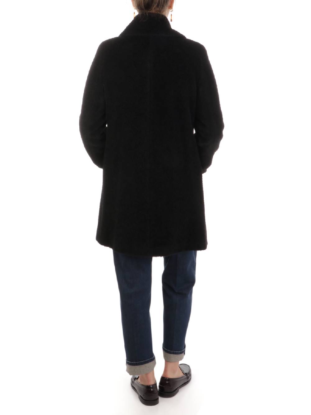 CINZIA ROCCA Cappotto Donna in Lana e Alpaca Soddisfazione Garantita