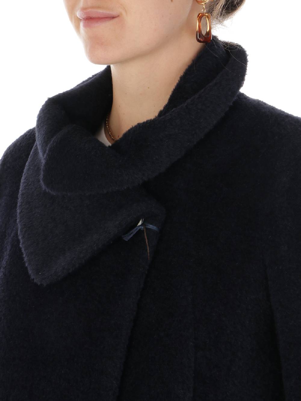 CINZIA ROCCA Cappotto Donna in Lana e Alpaca Qualità Garantita