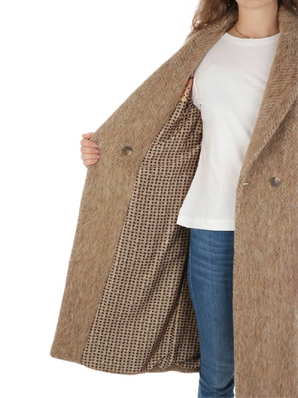KILTIE Cappotto Donna Darrin Spigato Negozi Online