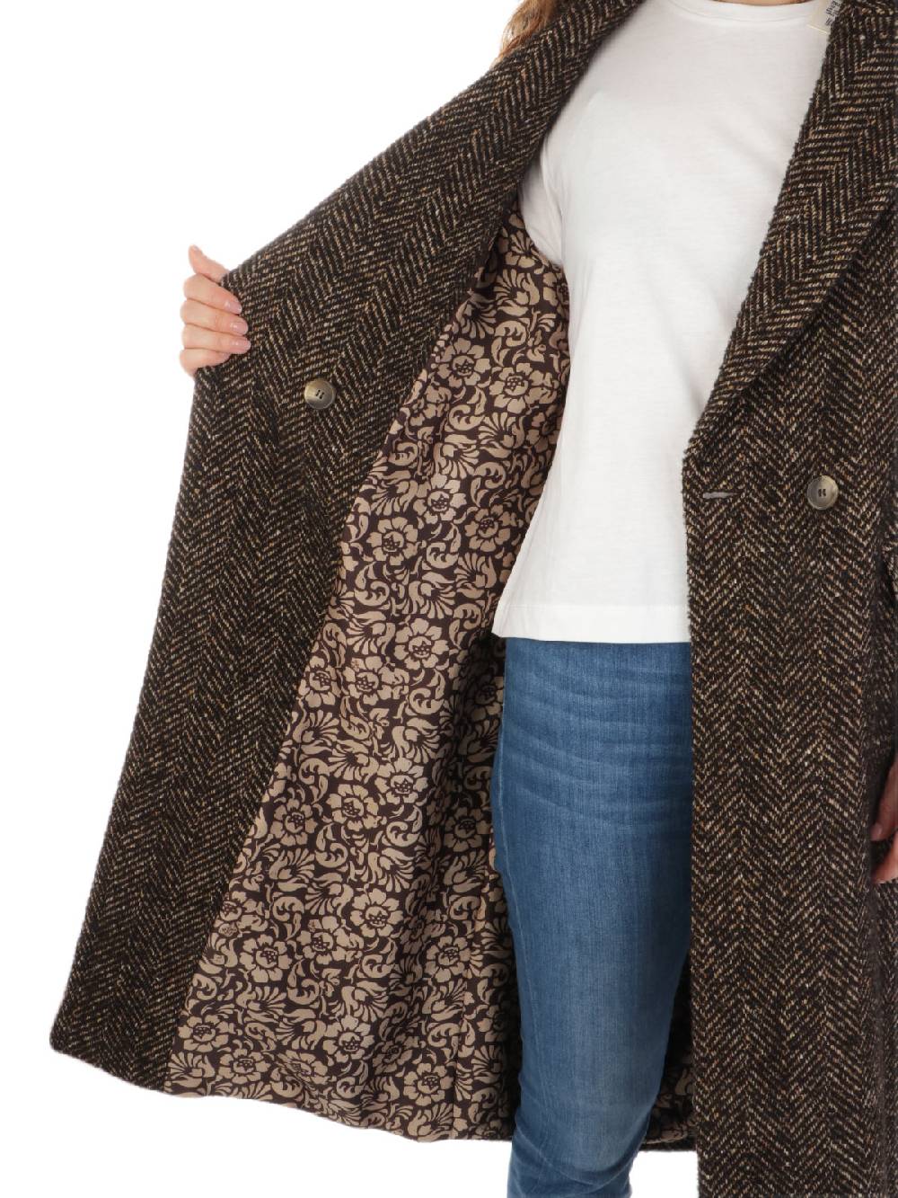 KILTIE Cappotto Donna Darrin Spigato Acquista Ora