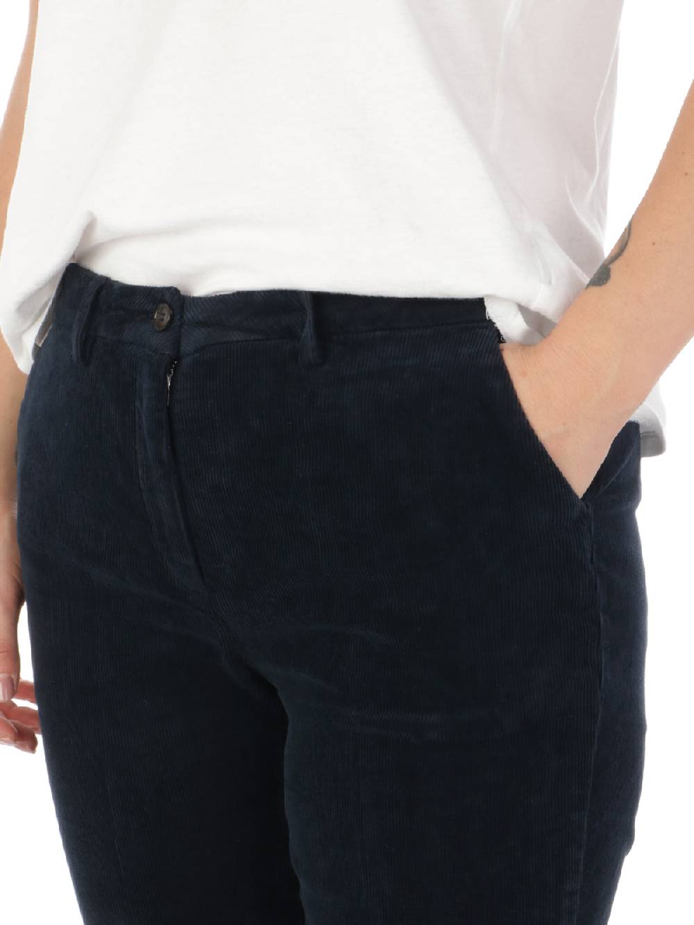 BRIGLIA 1949 Pantaloni Donna Roller in Velluto Shopping Online