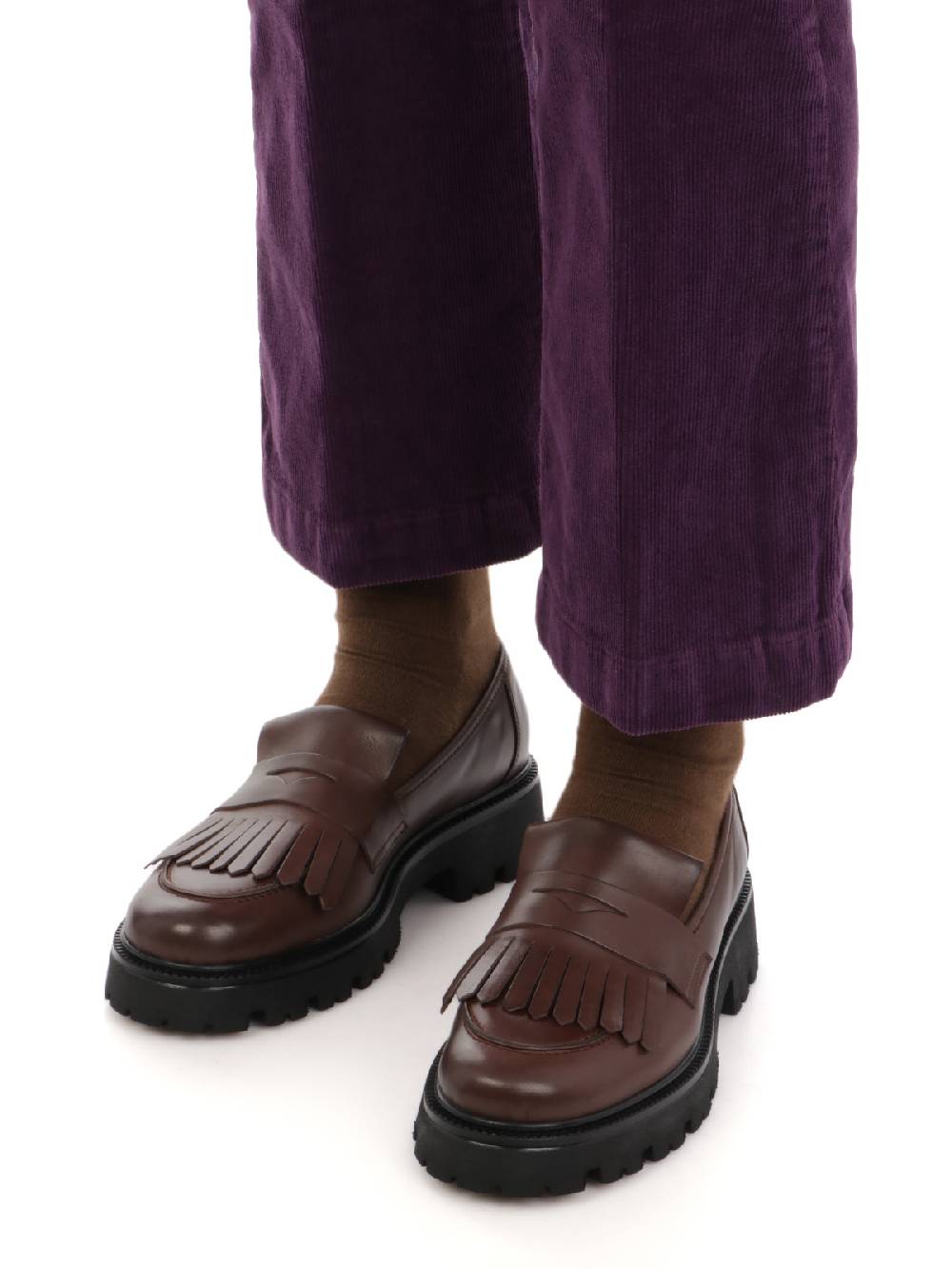 BRIGLIA 1949 Pantaloni Donna Roller in Velluto Sottocosto