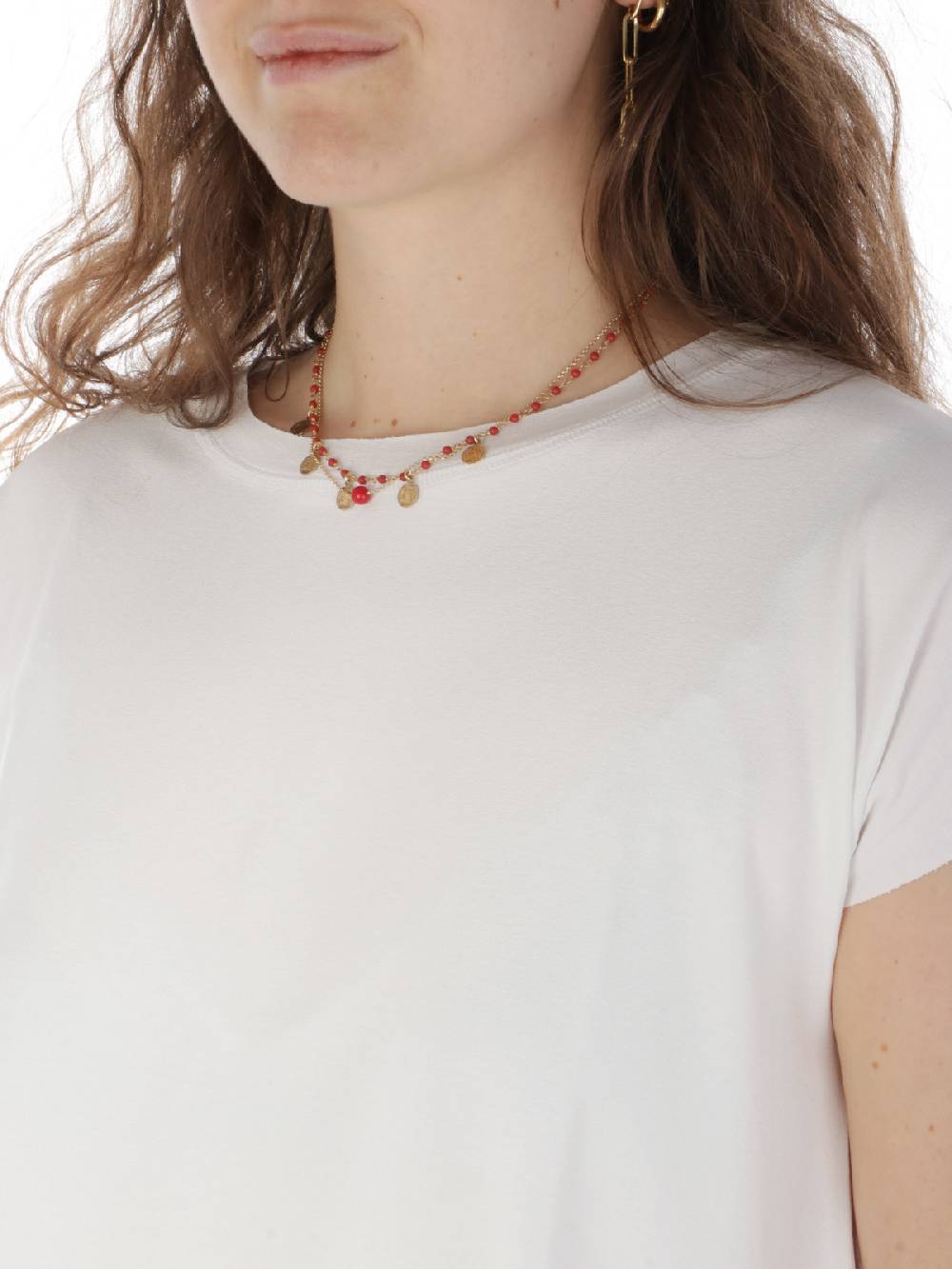 INCONTRO 7 T-Shirt Donna Nico in Viscosa Outlet