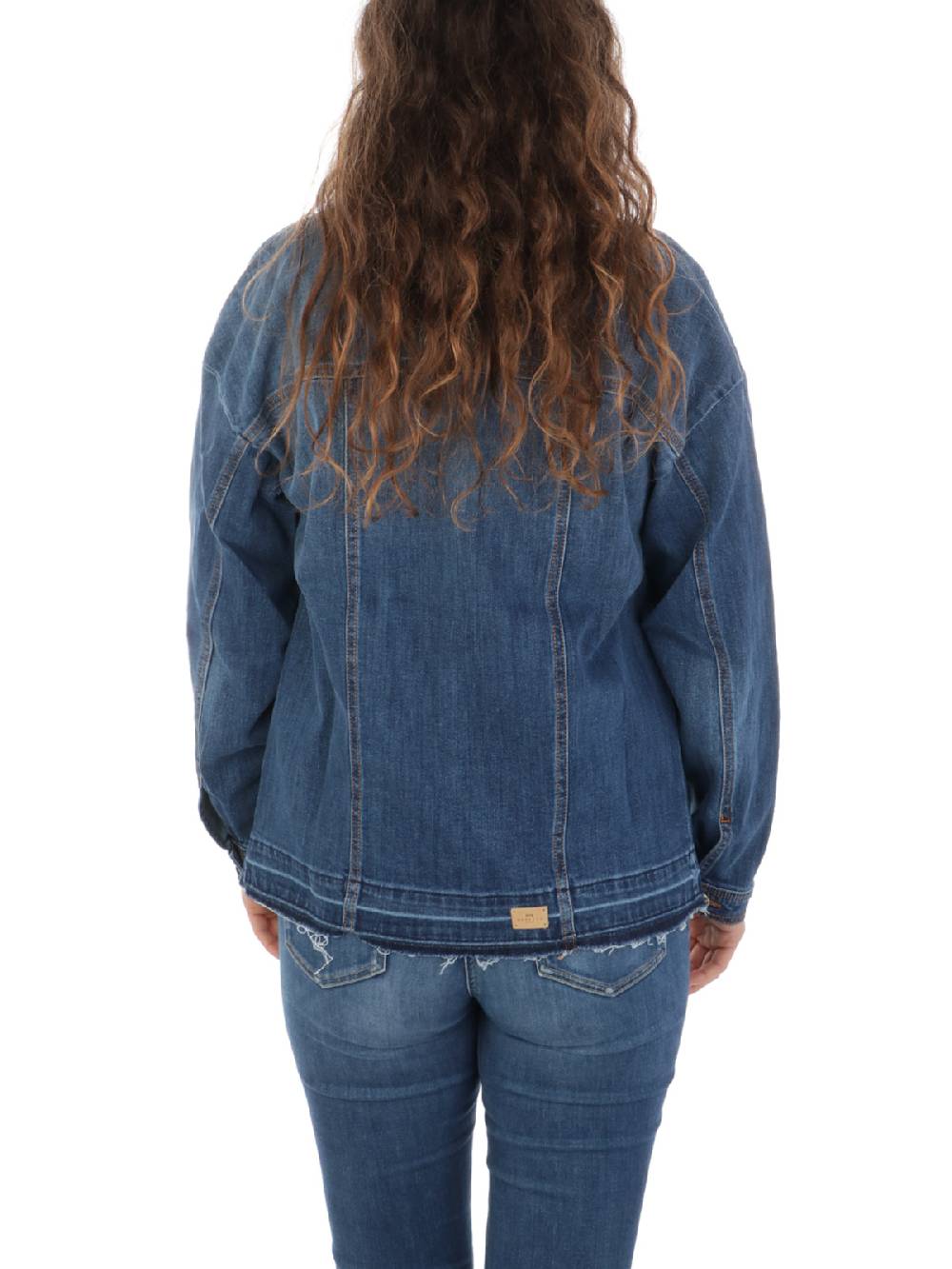 NENETTE Giubbotto in Jeans Donna Smith Nuovi prodotti