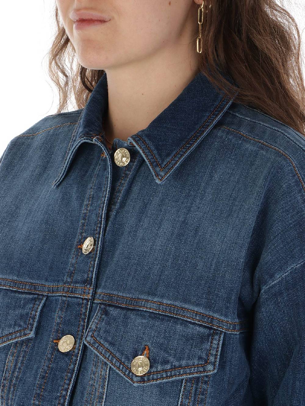 NENETTE Giubbotto in Jeans Donna Smith Nuovi prodotti