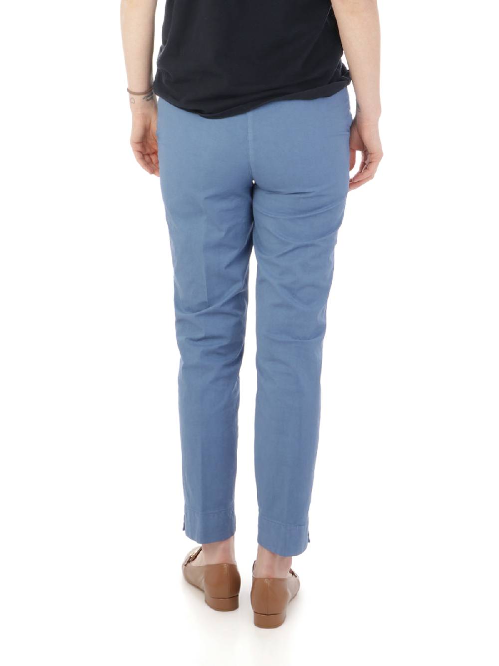 VIA MASINI 80 Pantaloni Chino Donna in Cotone Elasticizzato I Più Venduti