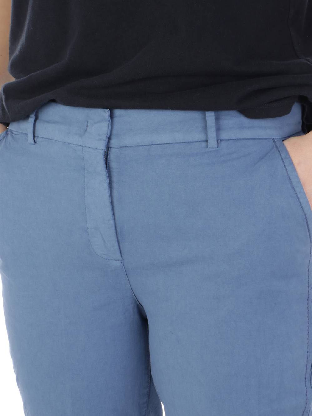VIA MASINI 80 Pantaloni Chino Donna in Cotone Elasticizzato I Più Venduti