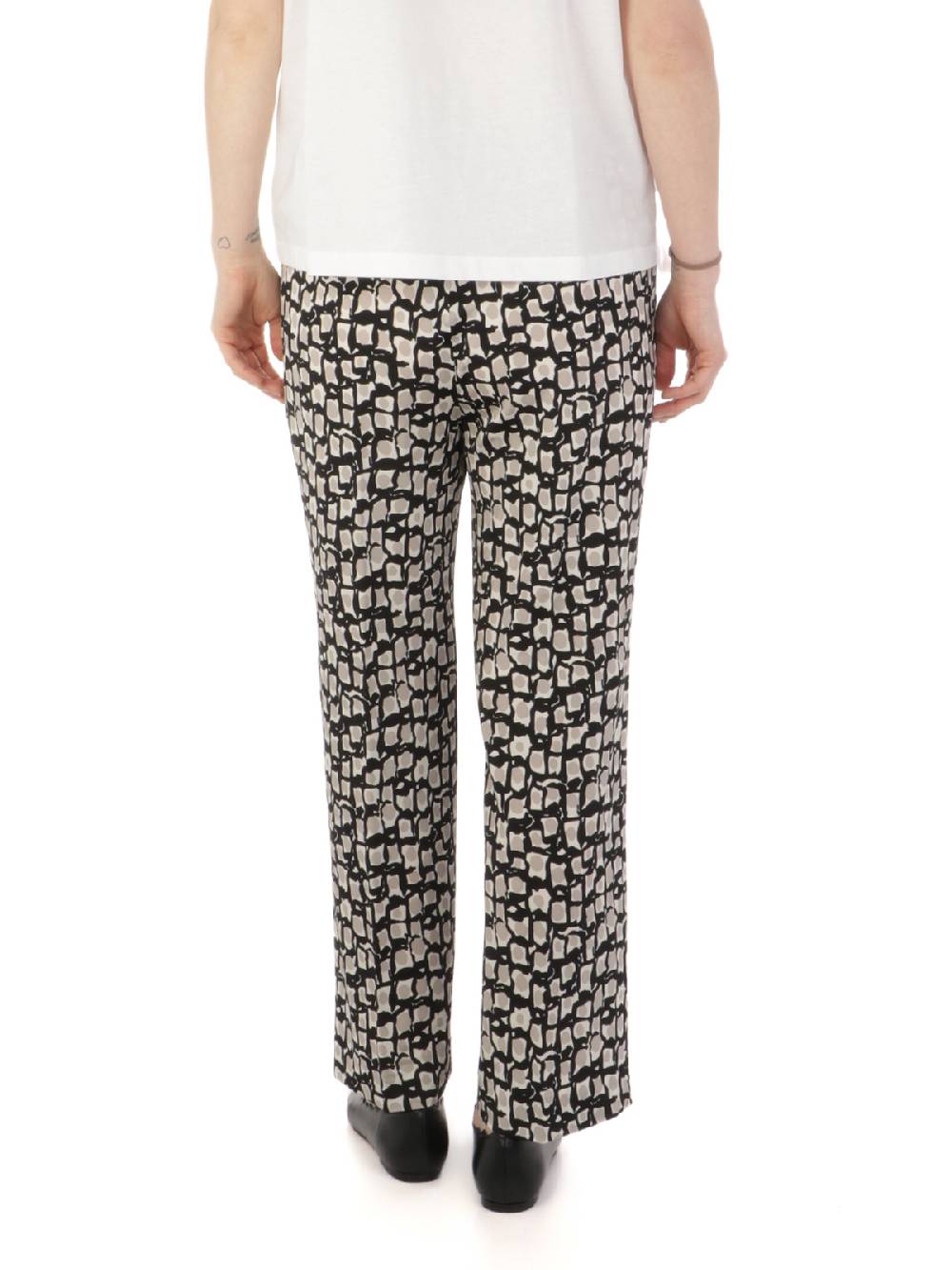 VIA MASINI 80 Pantaloni Donna Fanstasia in Viscosa Nuova