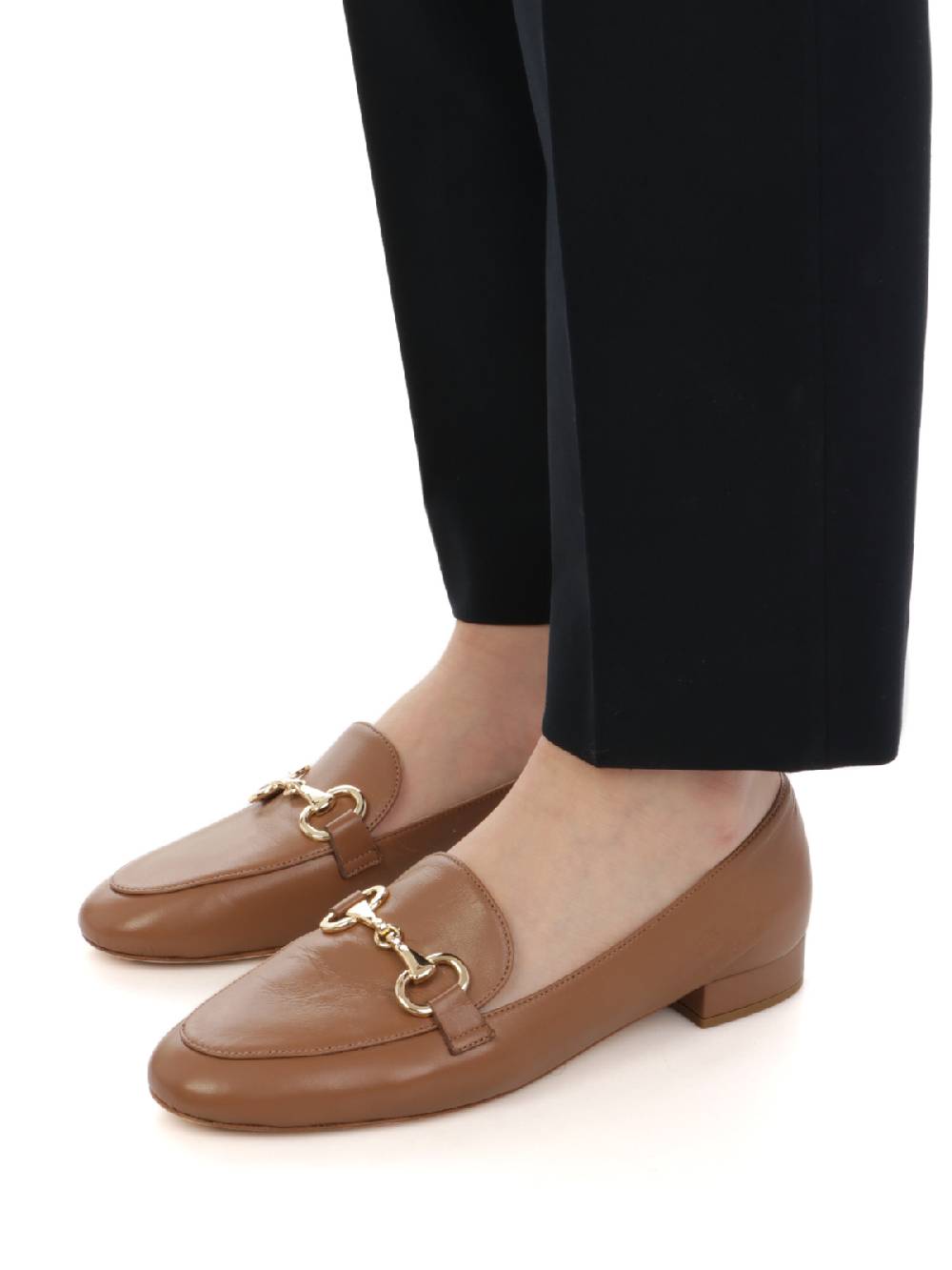 VIA MASINI 80 Pantaloni Sigaretta Donna in Cotone Prezzo basso