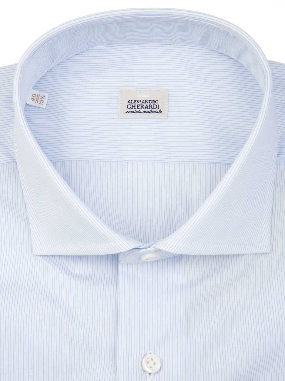 GHERARDI Camicia Micro Righe Convenienza