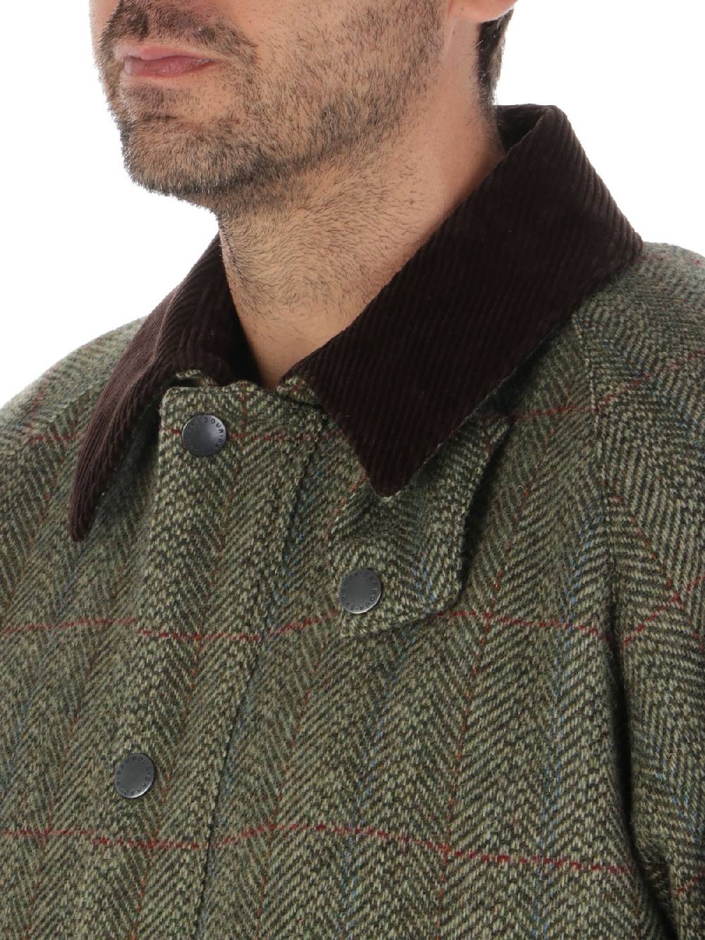 BARBOUR Giubbotto Uomo Wool Bedale Moda