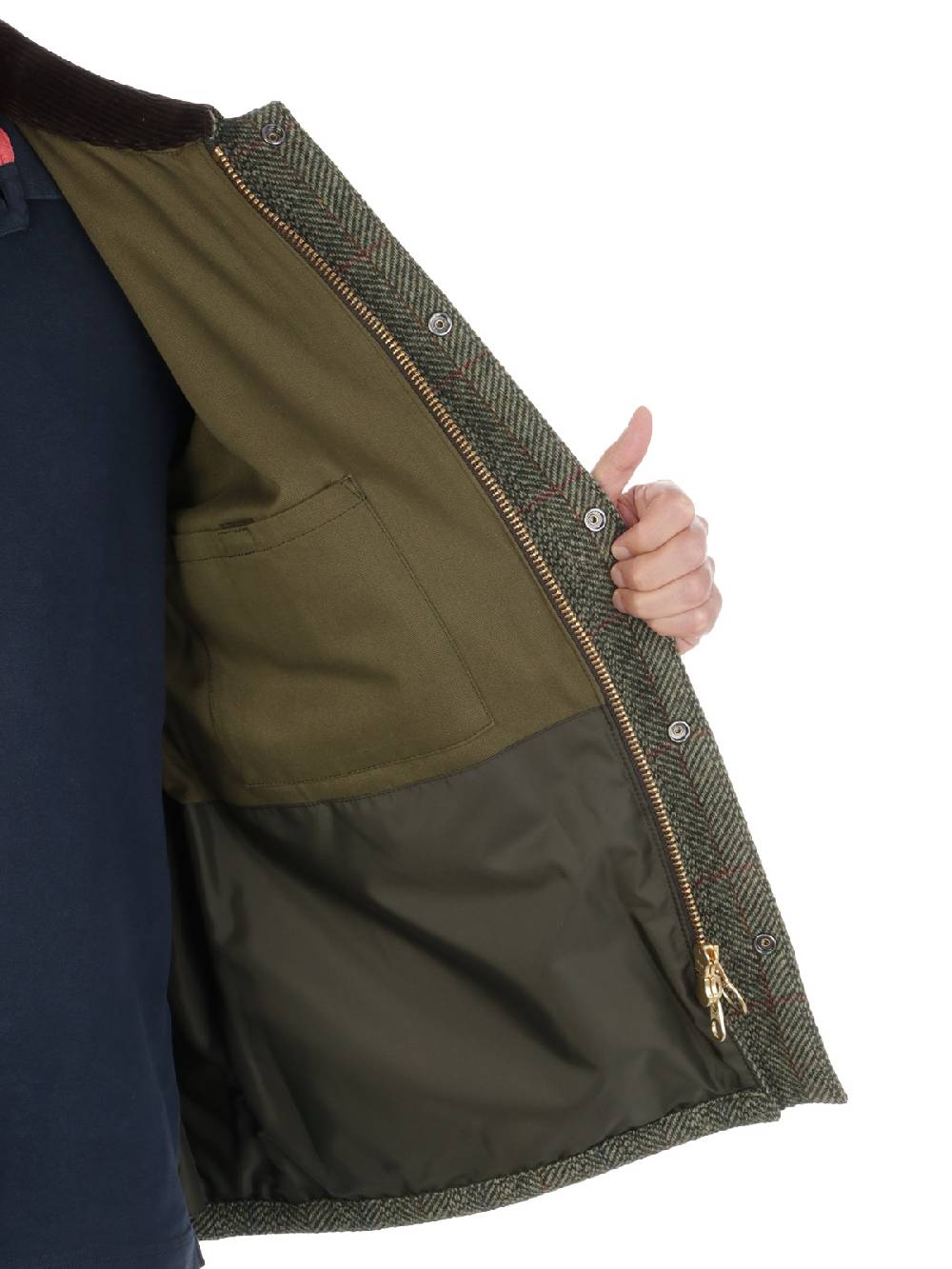 BARBOUR Giubbotto Uomo Wool Bedale Moda