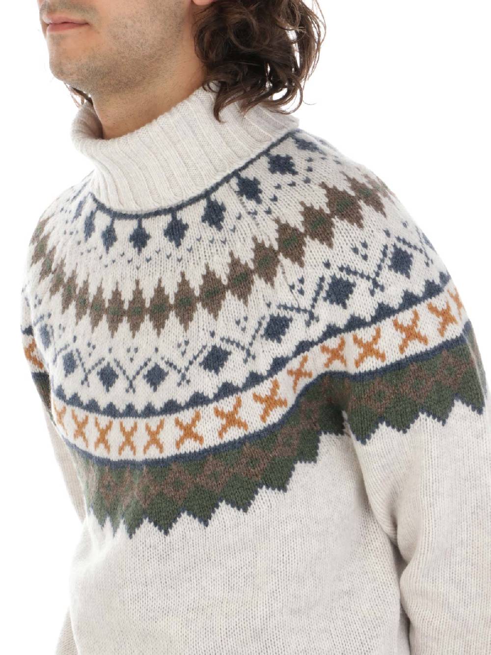 BARBOUR Dolcevita Uomo Roose Fair Isle Italy