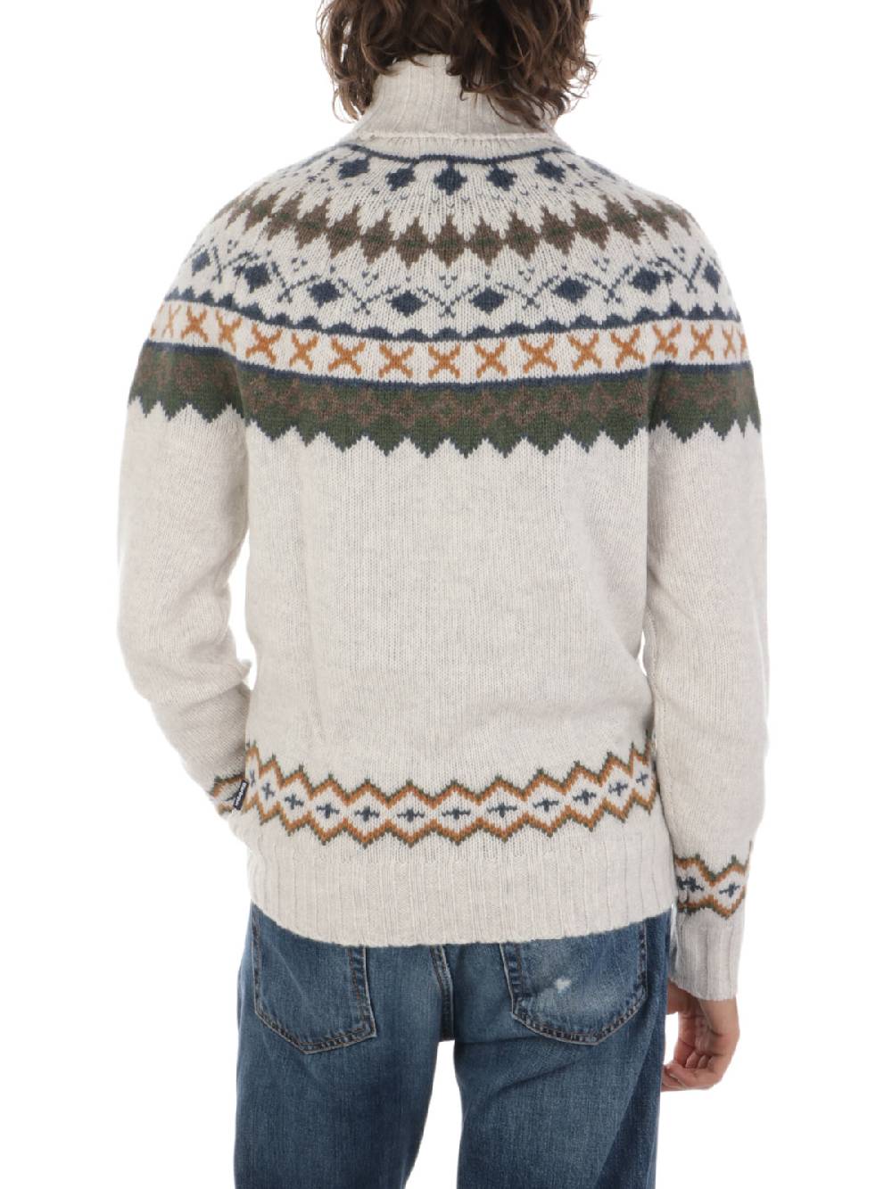 BARBOUR Dolcevita Uomo Roose Fair Isle Italy