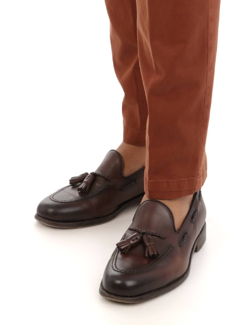 BRIGLIA 1949 Pantaloni Uomo Chino in Cotone Stretch Italia