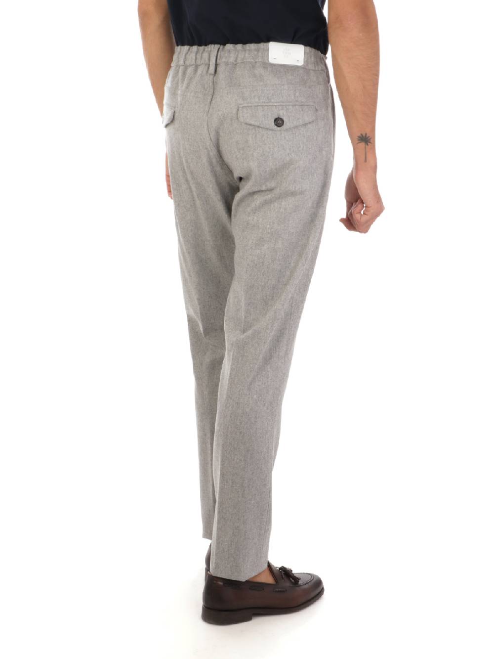 ELEVENTY Pantaloni Uomo Jogger in Lana e Cashmere 2025