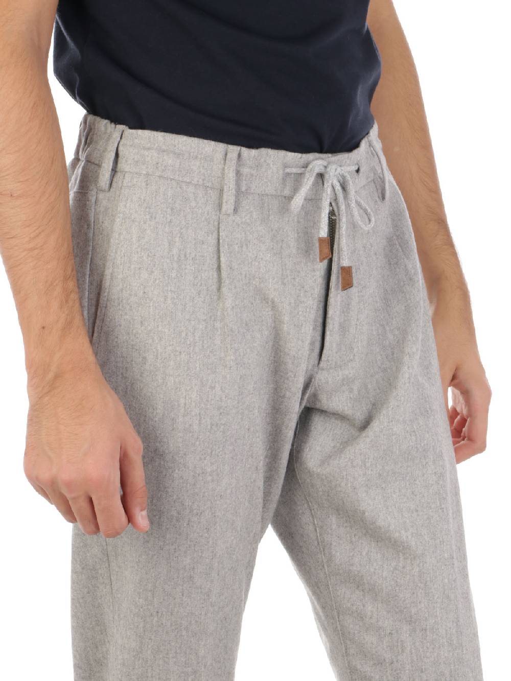 ELEVENTY Pantaloni Uomo Jogger in Lana e Cashmere 2025