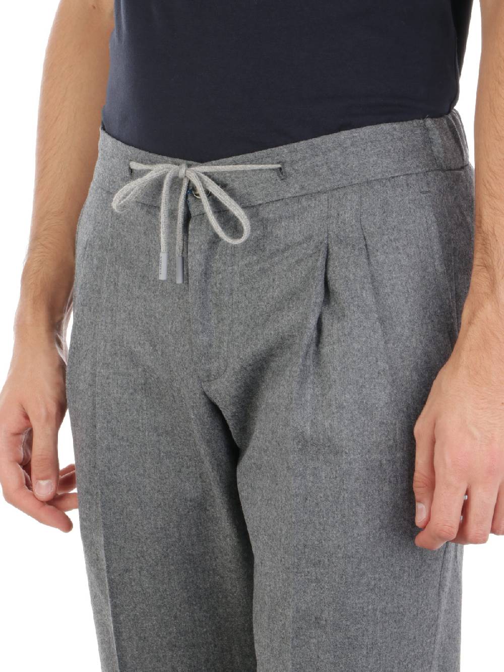 BARBA Pantaloni Uomo Roma in Lana In Linea