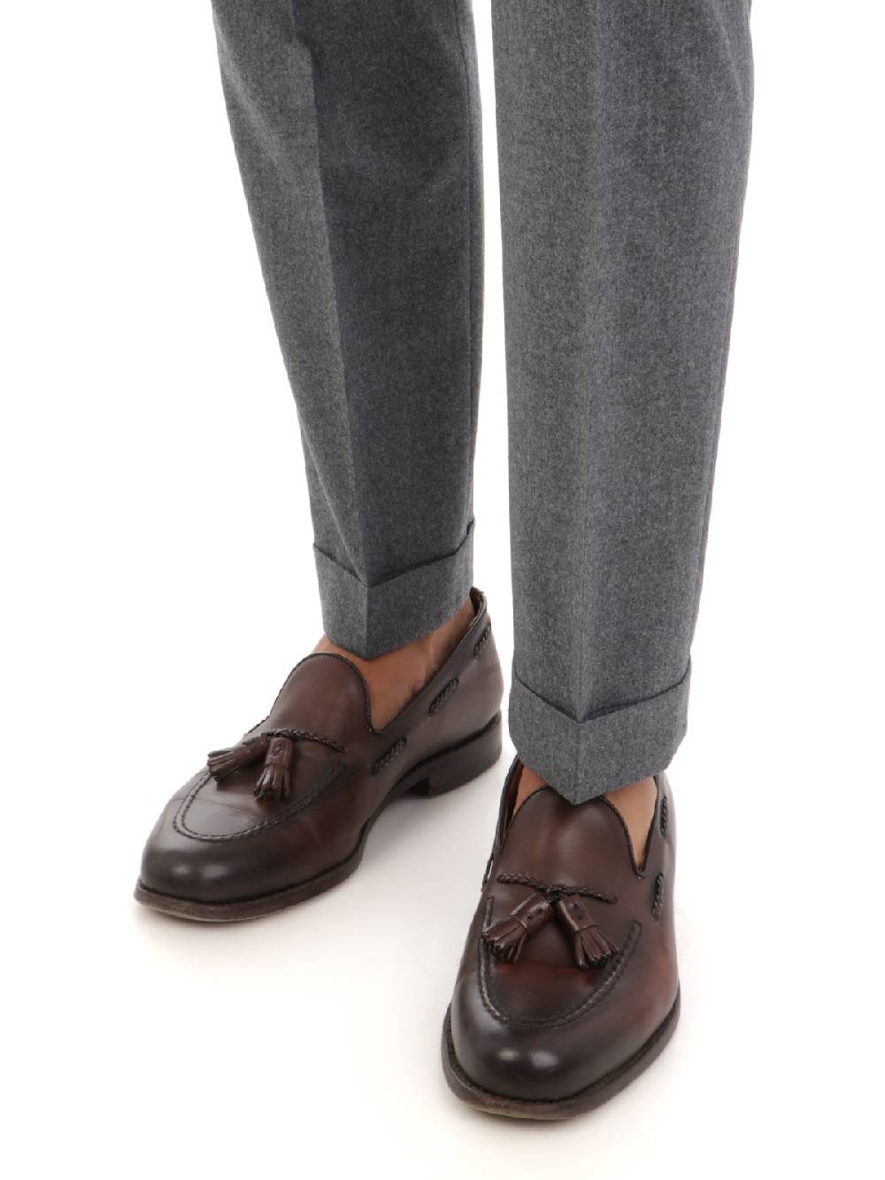 BARBA Pantaloni Uomo Roma in Lana In Linea