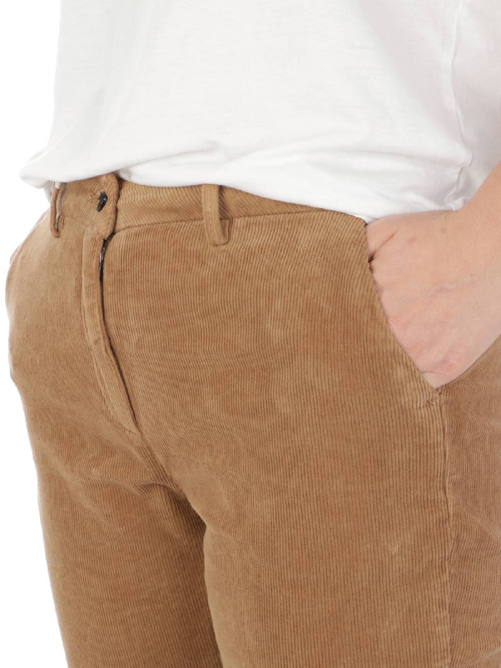 BRIGLIA 1949 Pantaloni Donna Roller in Velluto Nuovo
