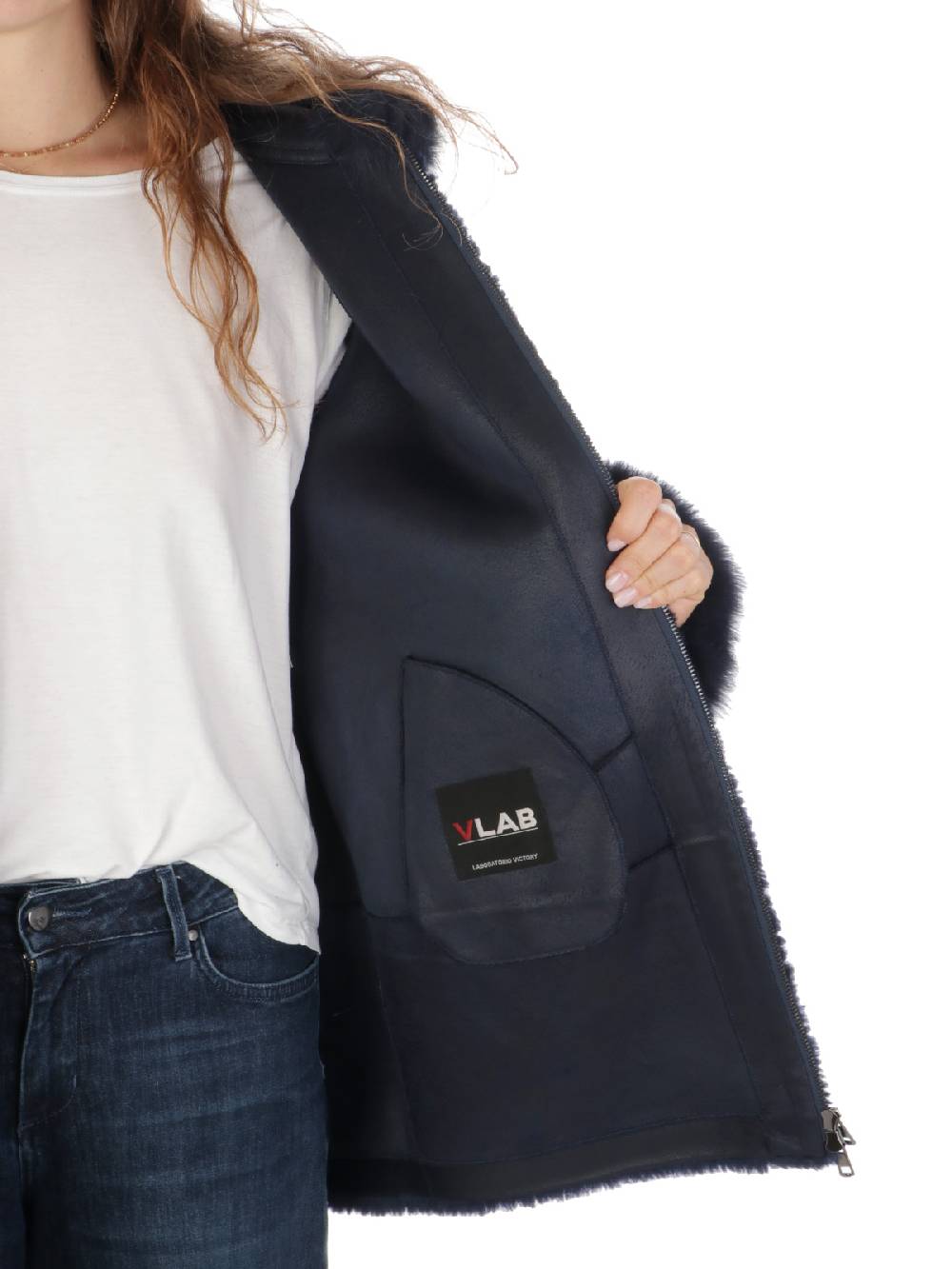 VLAB Giaccone Donna Love in Lana Spedizione Gratuita