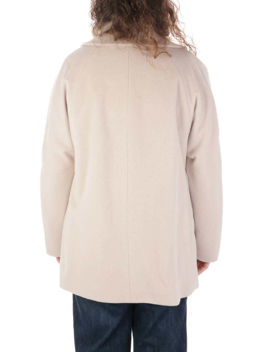 CHIARULLI Cappotto Donna in Panno di Lana Qualità Garantita