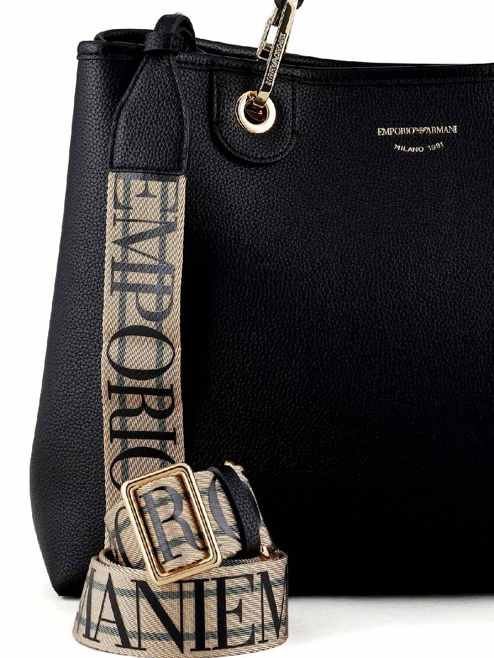 EMPORIO ARMANI Shopper Donna Stampa Cervo Vendite Flash