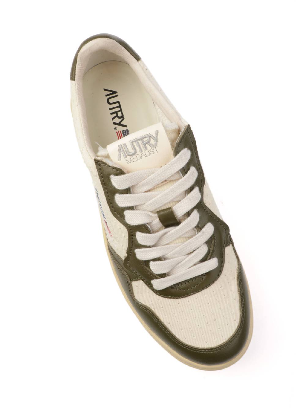 AUTRY Sneakers Uomo Medalist Low in Mesh e Pelle Moda