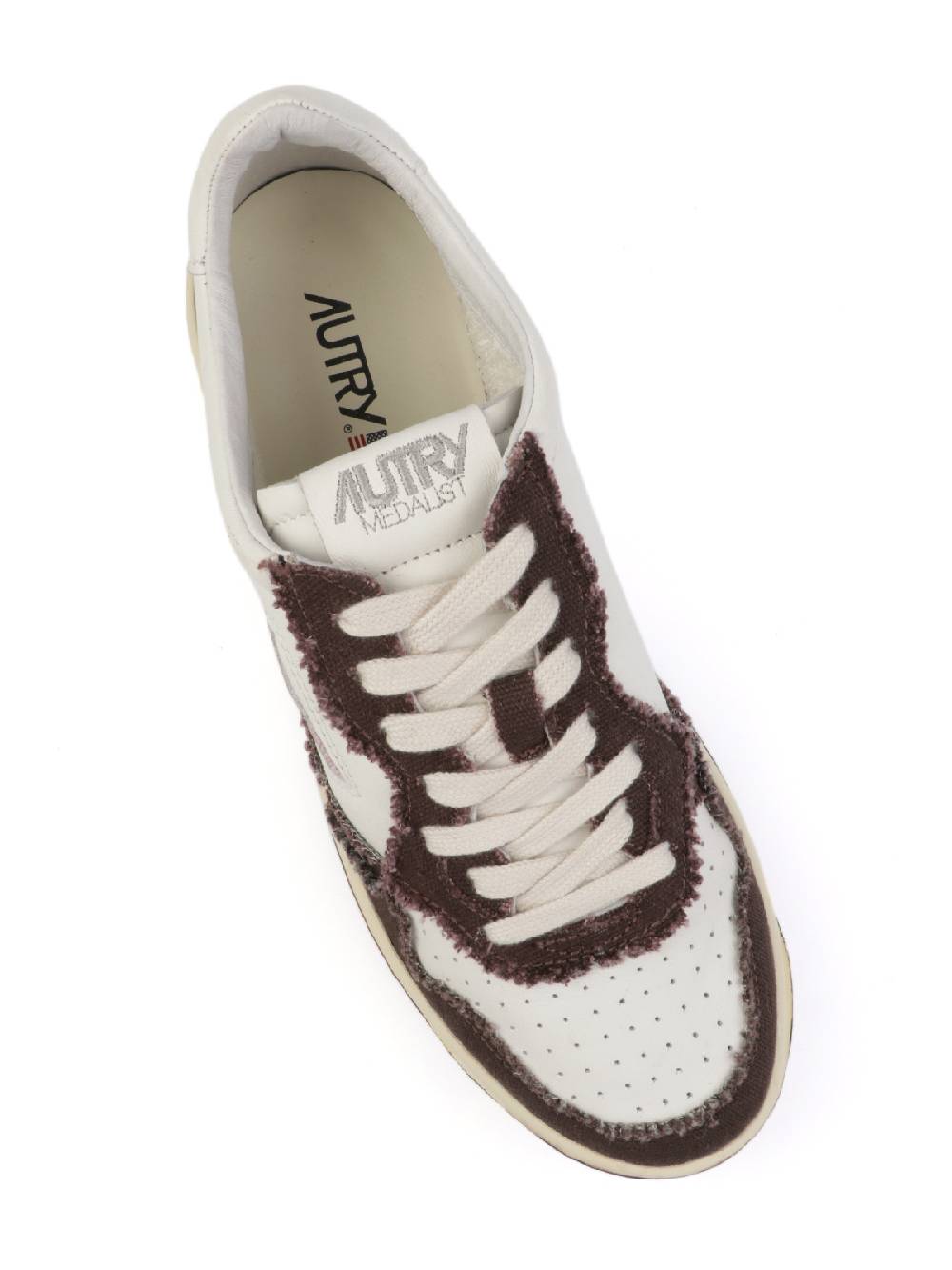 AUTRY Sneakers Uomo Medalist Low in Pelle e Tela Qualità