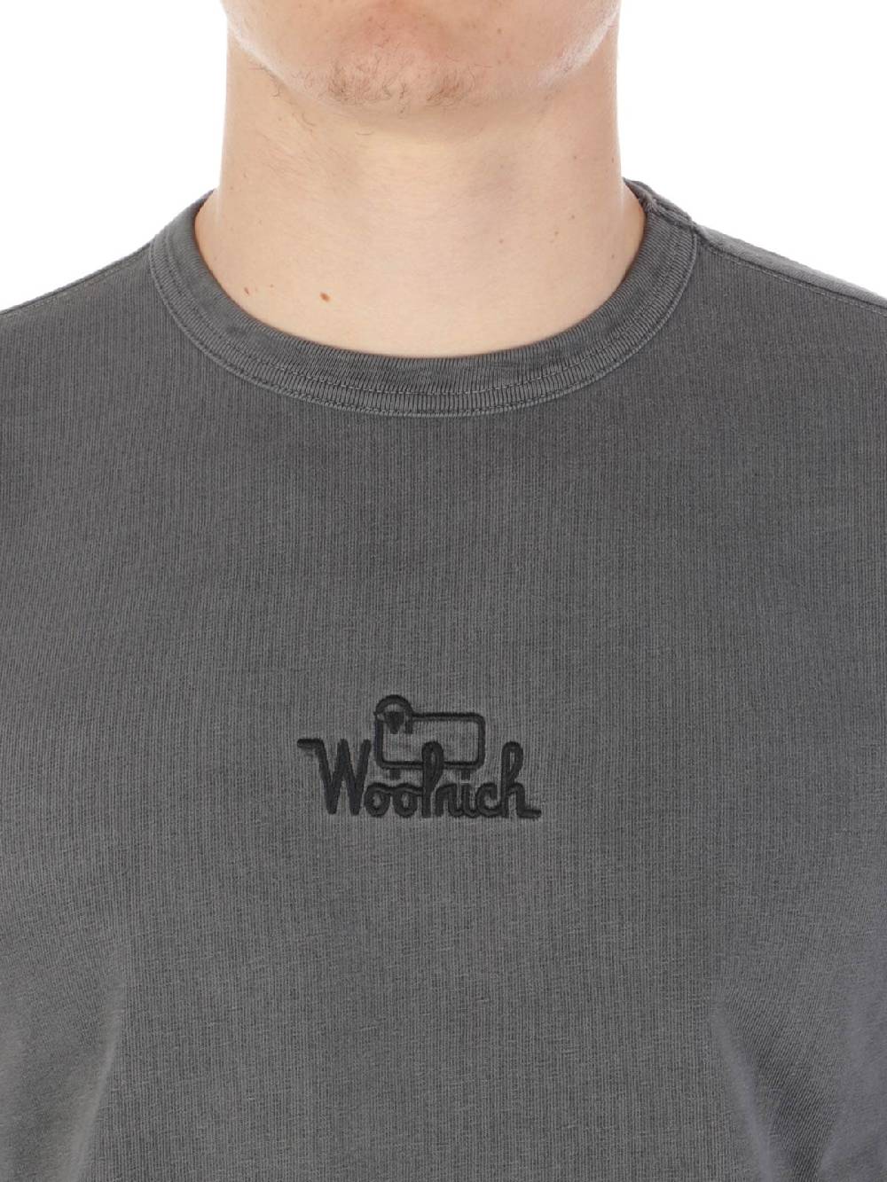 Woolrich Jersey Faded Long Sleeves Tee Pezzi Unici