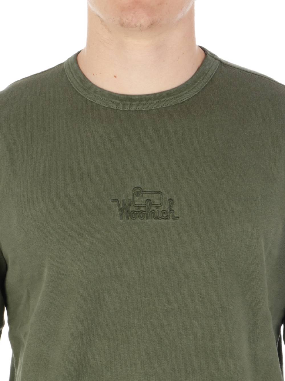 Woolrich Jersey Faded Long Sleeves Tee Soddisfazione Garantita