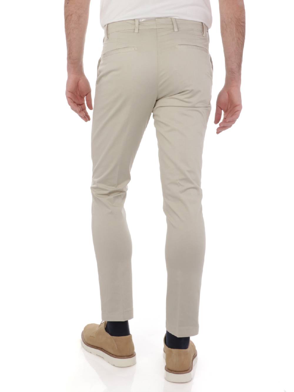 DEVORE INCIPIT Pantalone Uomo in Cotone Stretch