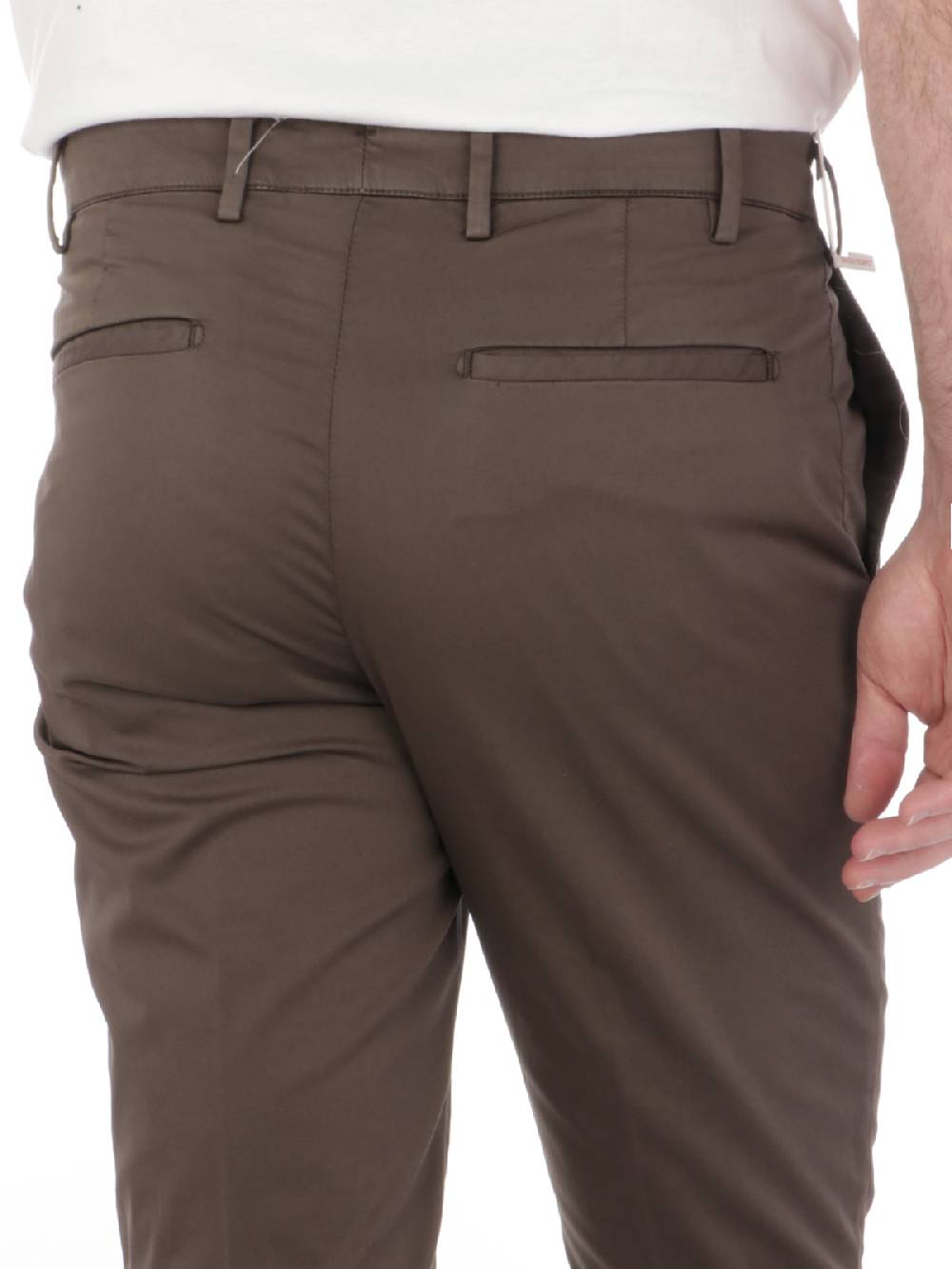 DEVORE INCIPIT Pantalone Uomo in Cotone Stretch Trasporto libero internazionale