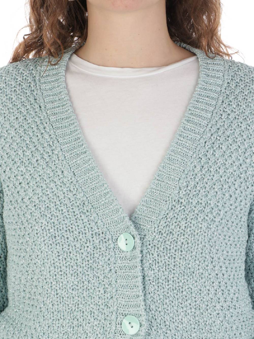 Nenette Jersey Cardigan Corto Prezzo Ridotto