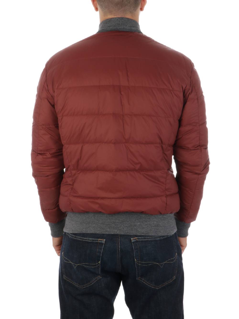 BARBA Giubbotto Uomo Double in Pelle Moda