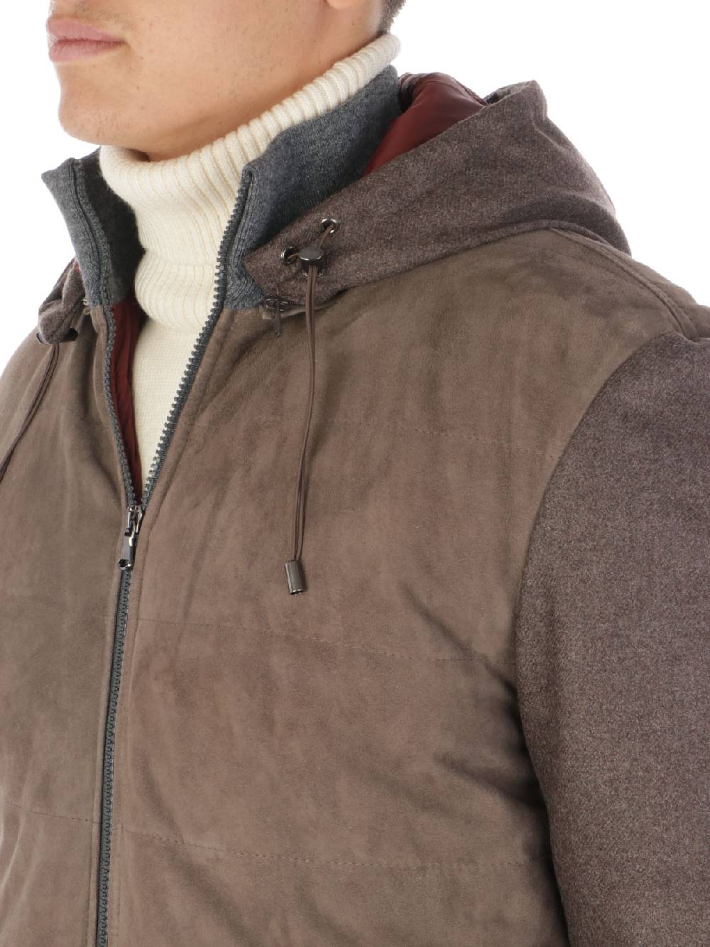 BARBA Bomber Uomo Imbottito con Cappuccio Sconto di tempo limitato