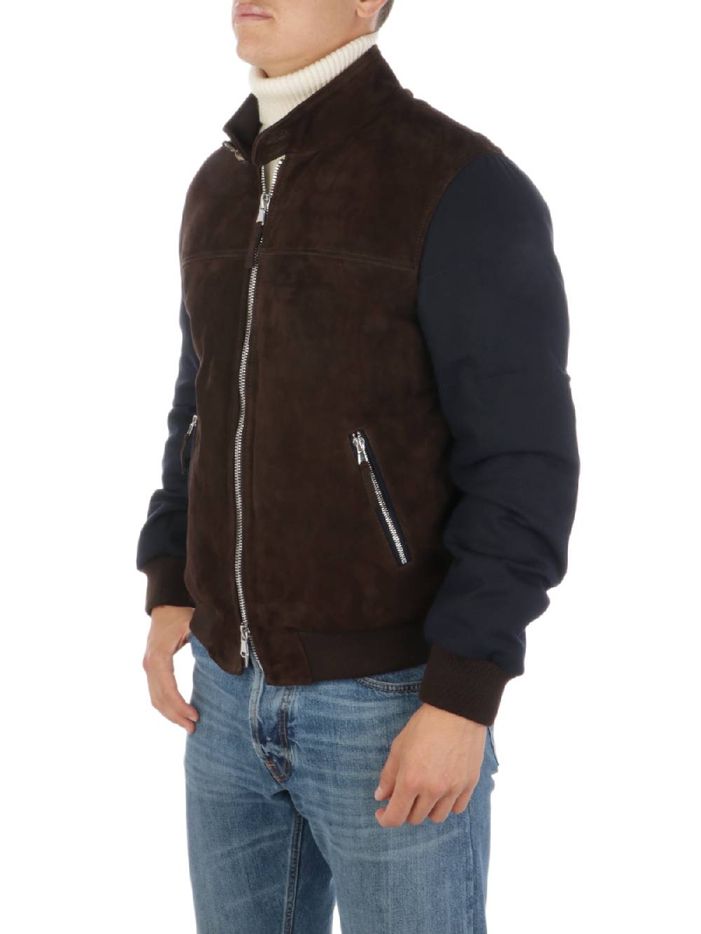 THE JACK LEATHERS Giacca in Suede Uomo Matthias Prezzo di fabbrica