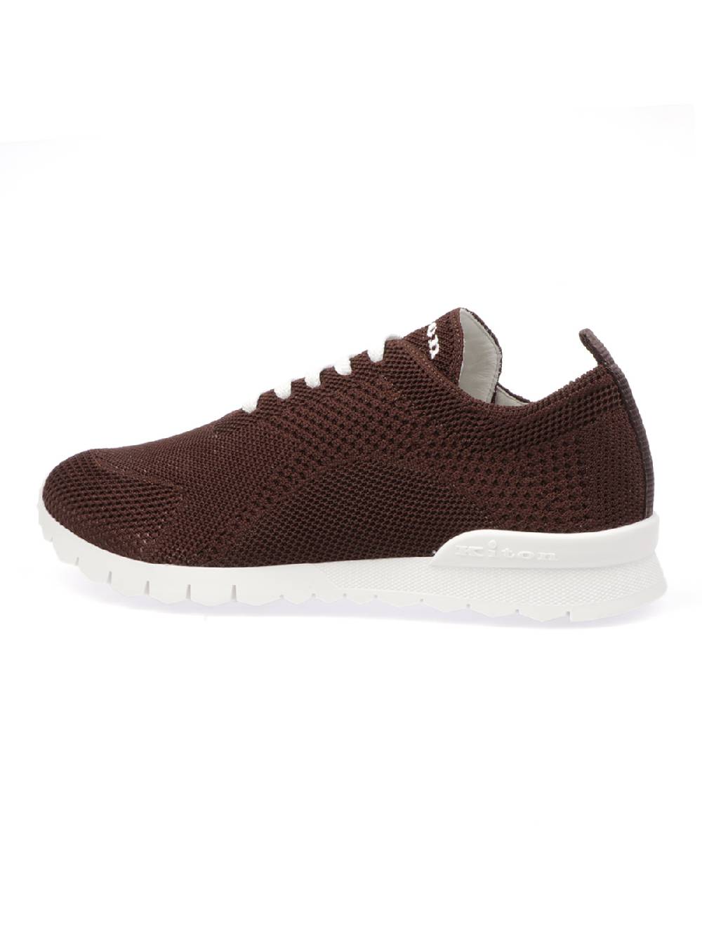 KITON Sneakers Uomo in Tessuto a Maglia Black Friday