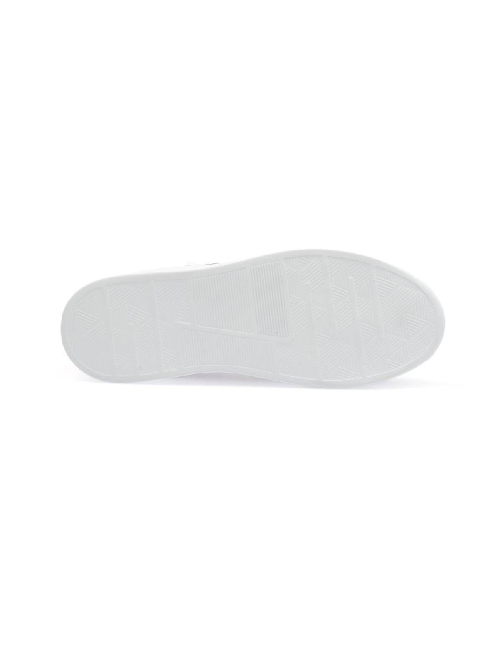 KITON Sneakers Uomo Stitching in Pelle Latest stili