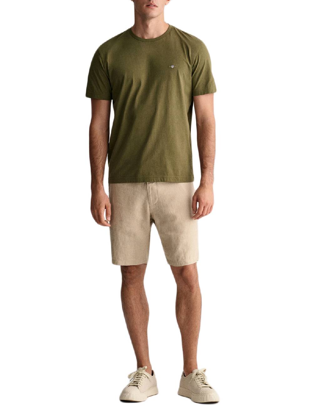 Gant Reg Shield Ss T-Shirt Fino al 55% di sconto