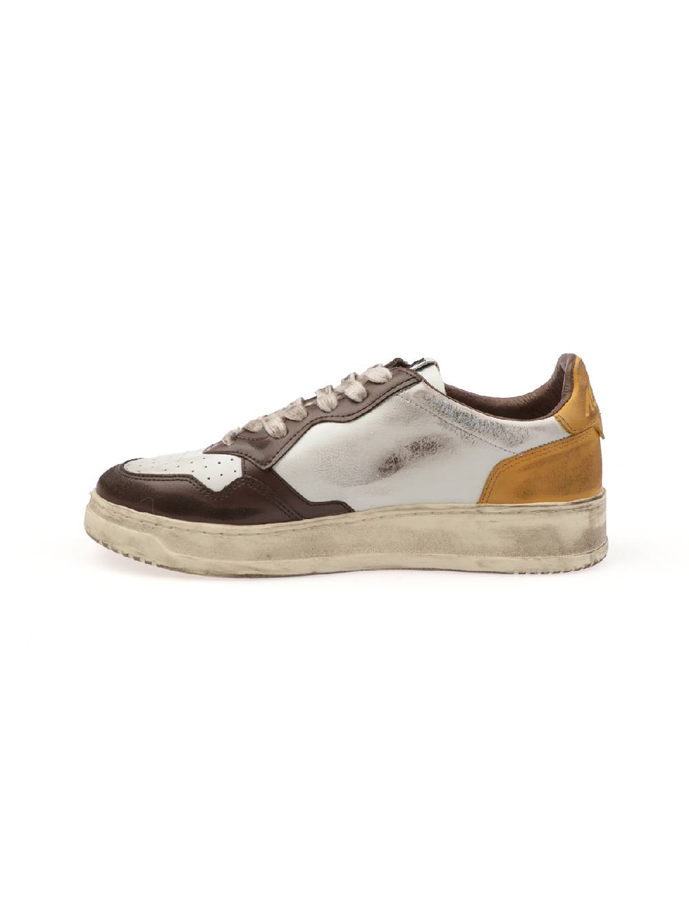 AUTRY Sneakers Uomo Super Vintage In Pelle Esporta salva