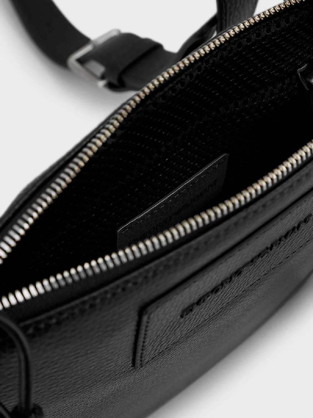 EMPORIO ARMANI Borsello Uomo in Pelle Bottalata Pezzi Unici