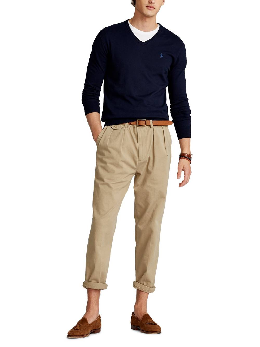 POLO RALPH LAUREN Maglia Uomo Scollo V In Vendita