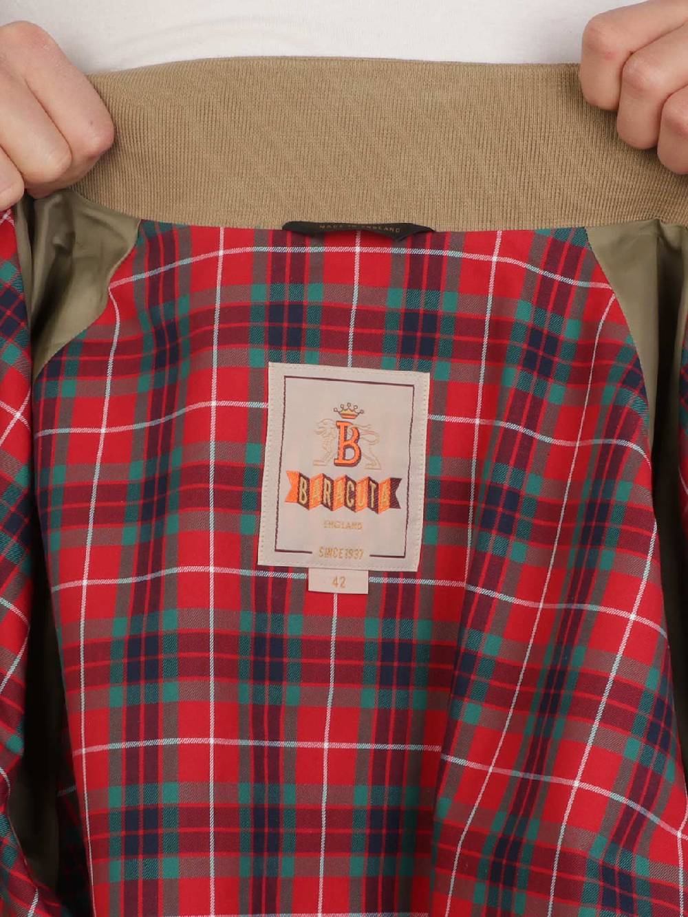 BARACUTA Giacca G9 Harrington Jacket In Saldo