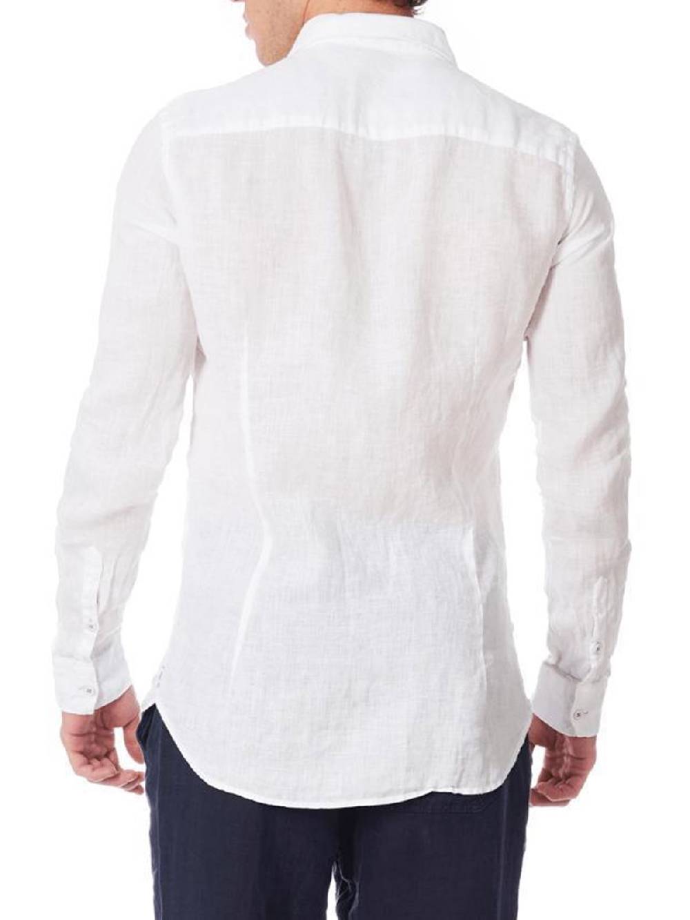 ZEYBRA Camicia Uomo In Lino Moda