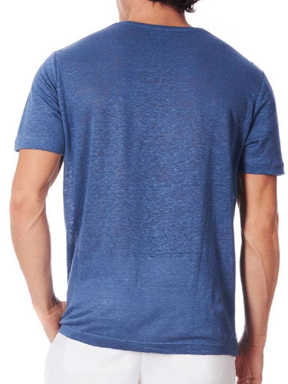 ZEYBRA T-shirt Uomo In Lino Negozio online di fabbrica