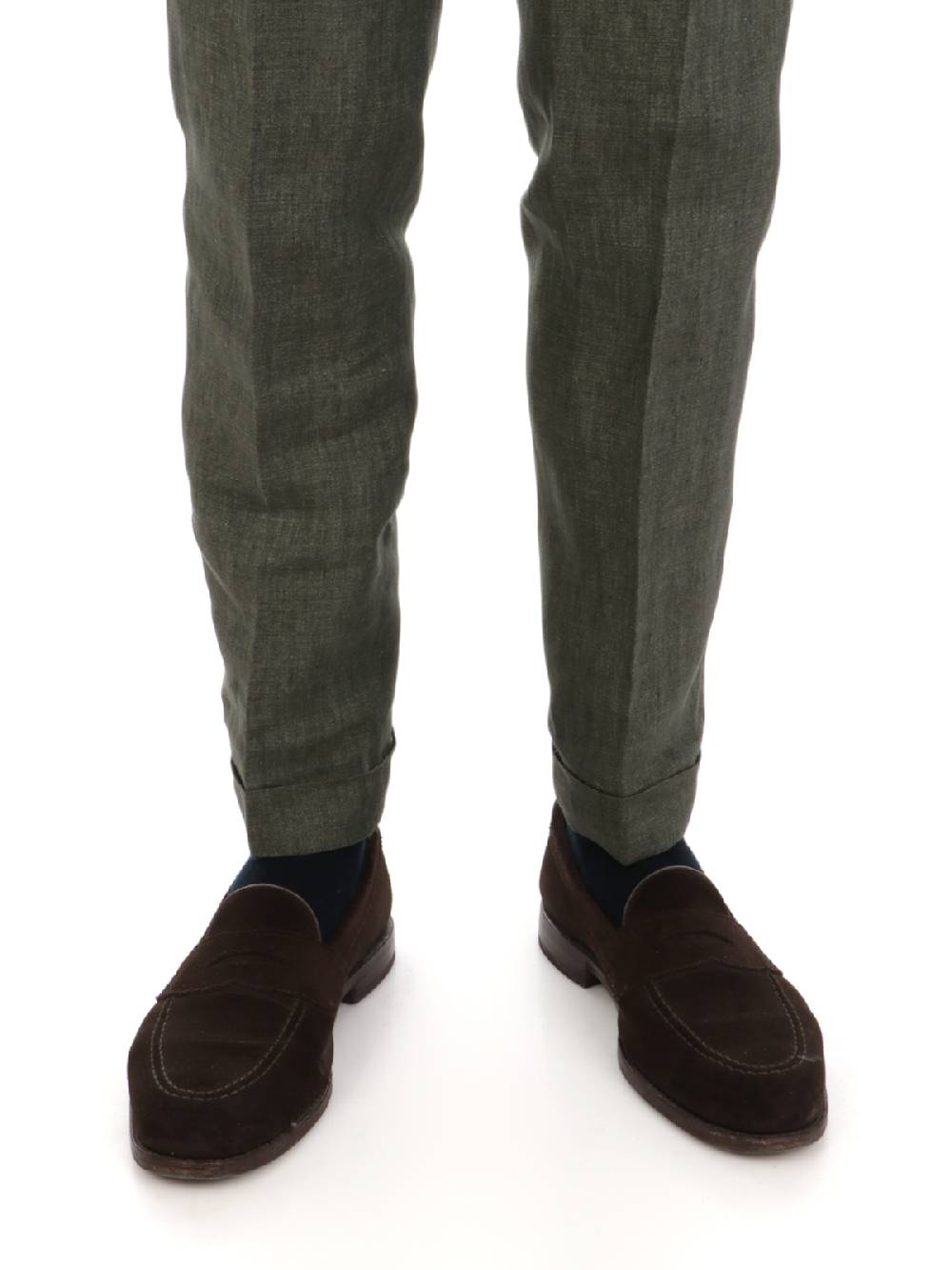 BERWICH Pantalone Uomo in Lino Fornitura limitata