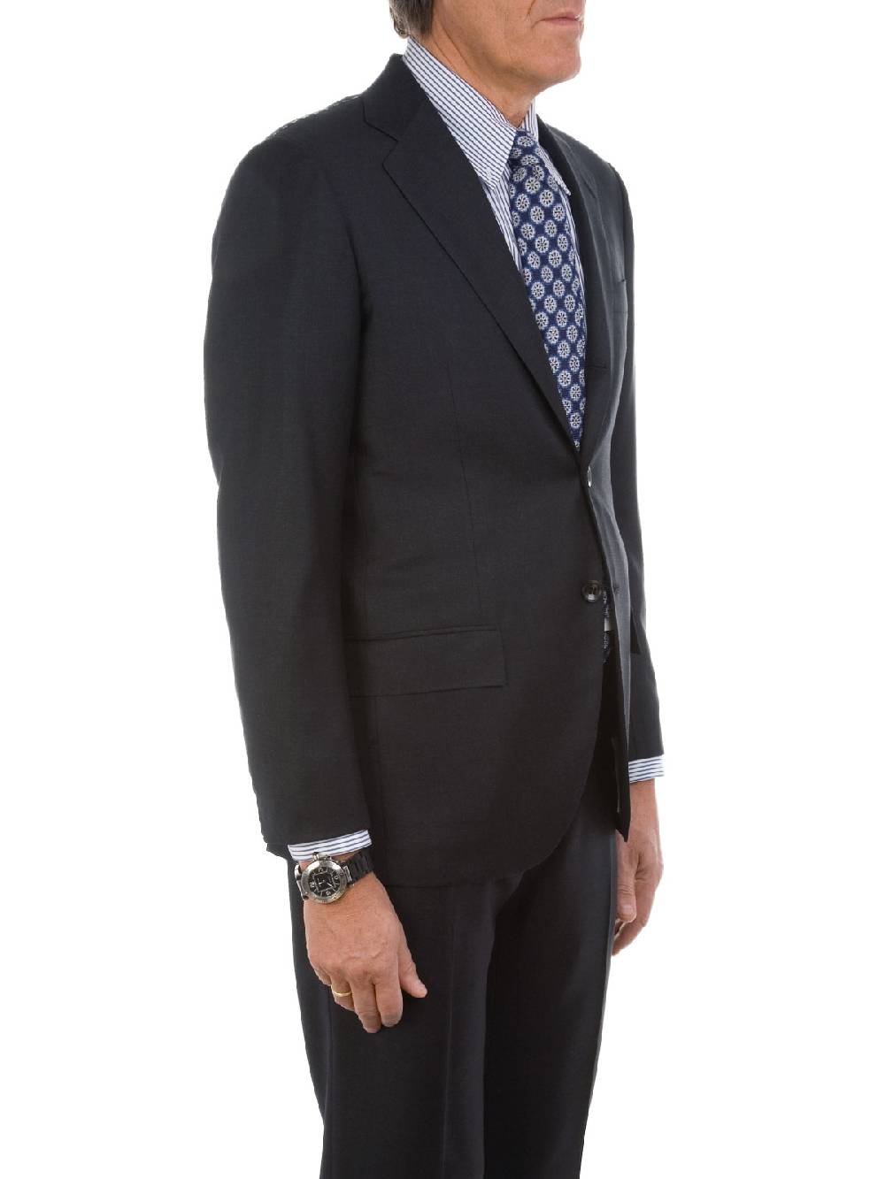 KITON Abito Uomo in Lana Liquidazione