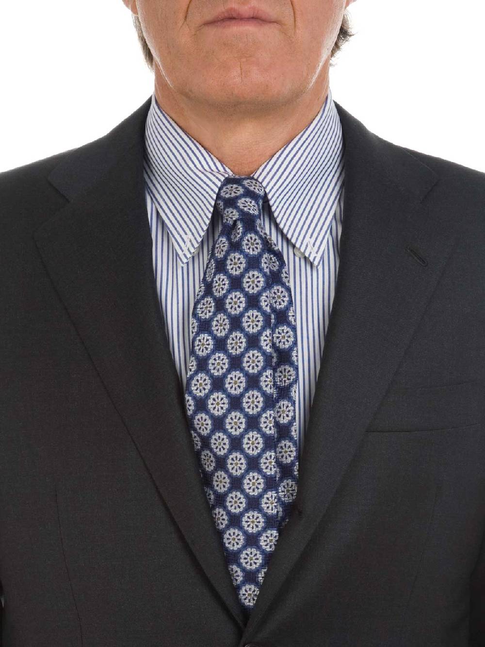 KITON Abito Uomo in Lana Liquidazione